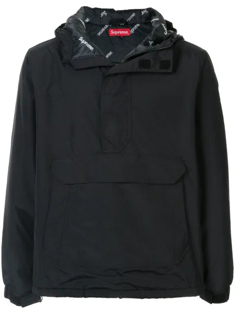 Supreme half-zip hooded windbreaker