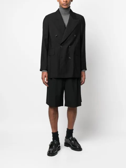 OUR LEGACY crease-effect double-breasted blazer