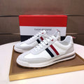 Full-Grain Leather Sneaker IV — Monogram Canvas Edition