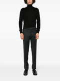 Ballantyne roll-neck fine-knit jumper