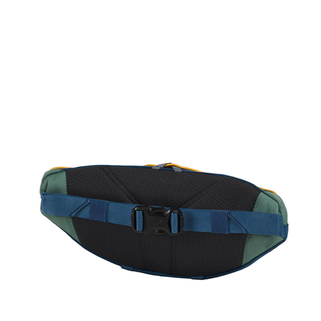 Canguro Terra Lumbar 3L unisex color azul y verde