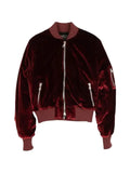 AMIRI velvet bomber jacket