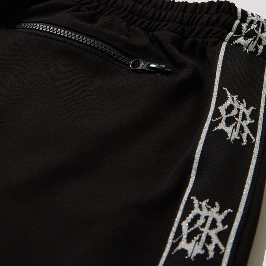 Chet Rock Lithium Wide Track Pant: Black