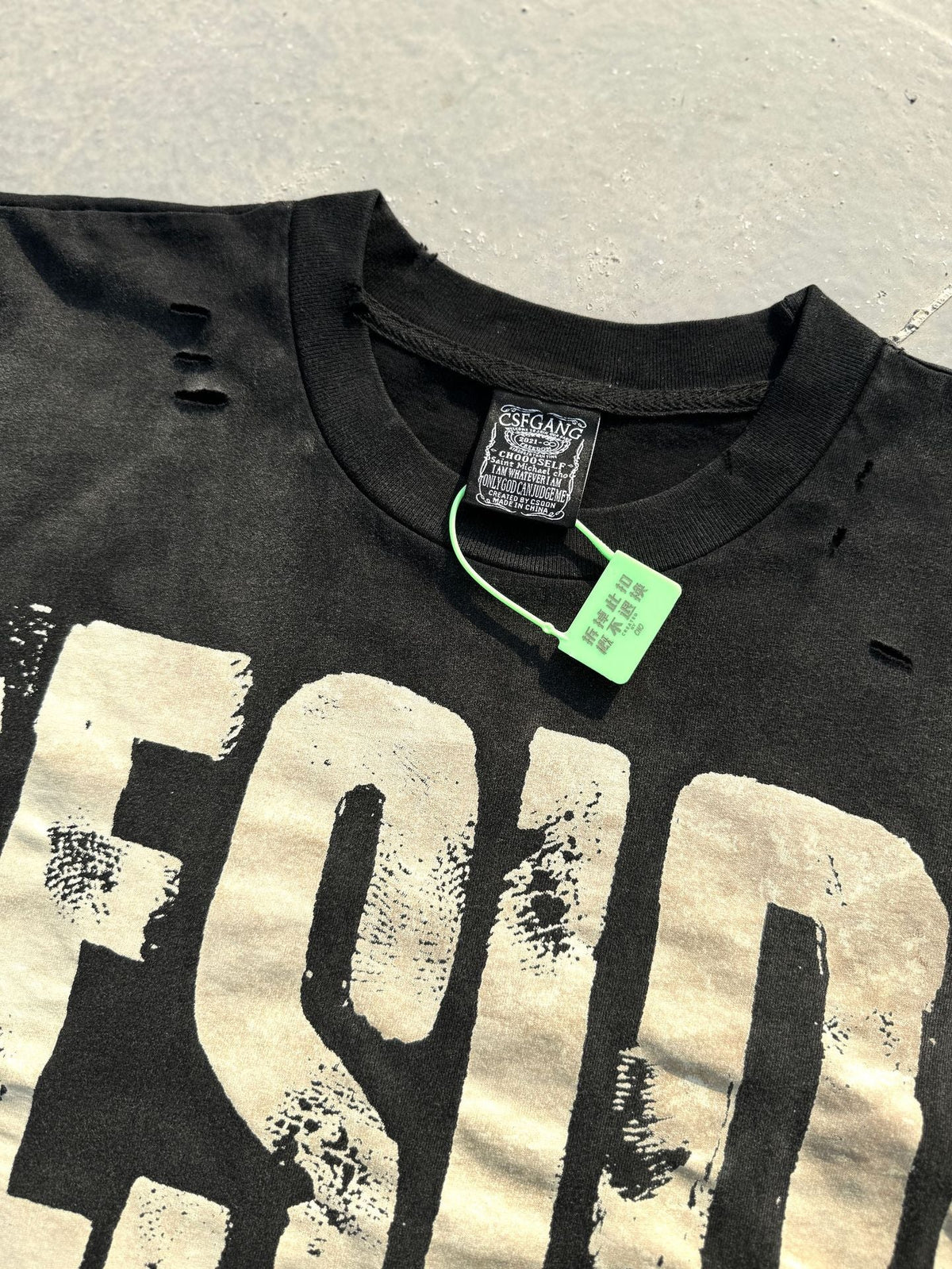 Punk Art Graphic Short Sleeve Crewneck T-Shirt