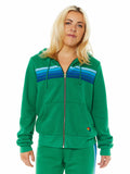 5 STRIPE ZIP HOODIE
