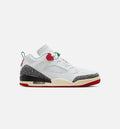 Jordan Spizike Low – Men's Lifestyle Shoe | White/Black/Sail/Varsity Red