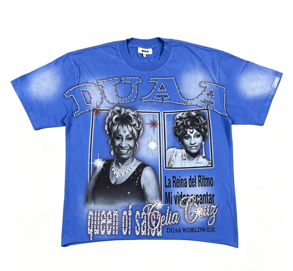DUAA New Age Distressed Graphic T-Shirt