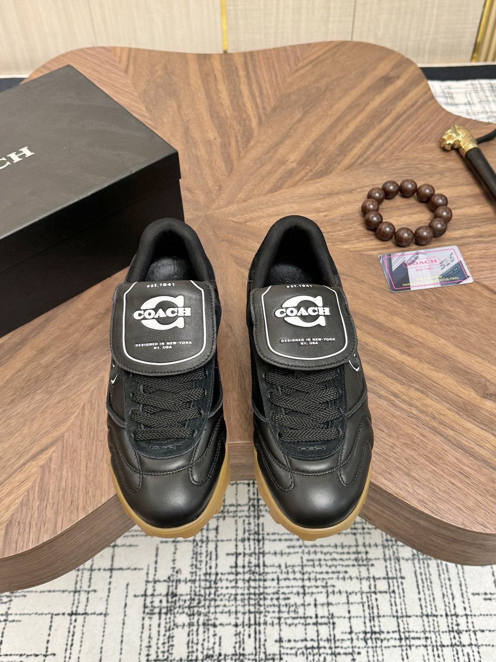 Coach Match Low-Top Sneakers