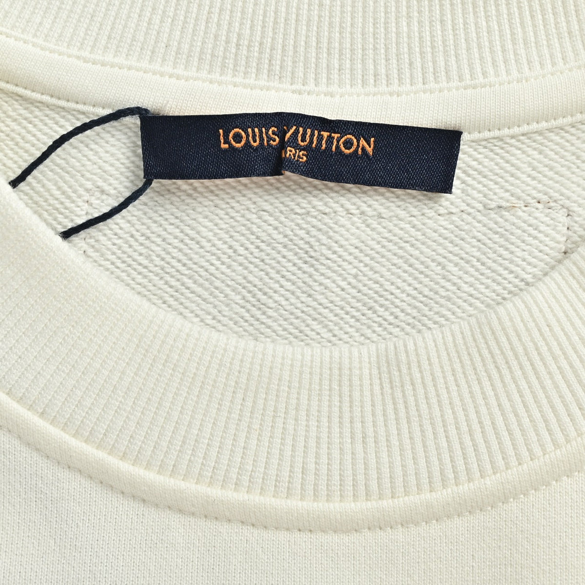 Louis Vuitton LV Beaded Embroidered Sweatshirt - White